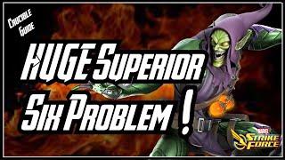 Huge Superior Six Performance Issues! Scary Defense Meta Coming! Marvel Strike Force