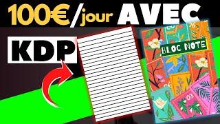 Créez un journal à vendre sur Amazon KDP - Tuto complet