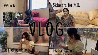 Vlog : Skincare for mother in law | Dubai mall & Ikea  Visit