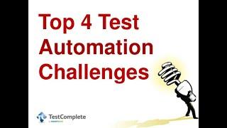 what are the Challenges  you faces in Automation Testing - Interview Questions