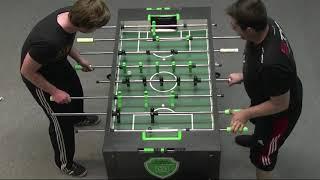 Semi Final: Yannik Hansen vs Pascal Salzgeber - ITSF Leonhart 2017 | Tablesoccer.TV