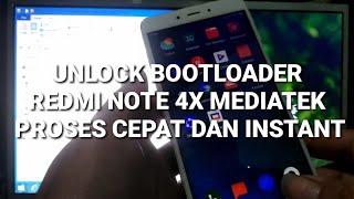 unlock bootloader redmi note 4x mediatek