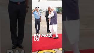 PM Modi emplanes for New York | PM Modi US visit 2023