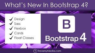 What's New In Bootstrap 4?