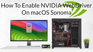 How To Enable NVIDIA WebDrivers On macOS Sonoma | Hackintosh