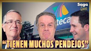 “TV AZTECA NO LEVANTA CON NADA”, dice ALEJANDRO CAMACHO y manda mensaje a RICARDO y BENJAMÍN SALINAS