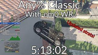 GTA 5 Any% Classic With om0 Speedrun in 5:13:02 (World Record) | 1st PB of 2024!