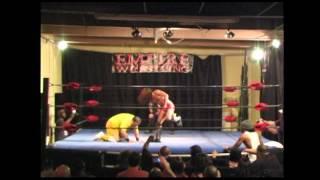 Referee VS Wrestler w/ one leg tied (Rated R Ending)