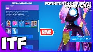 Fortnite Item Shop *NEW* AVA SET + MONSTER MASH EMOTE! [October 27th, 2022] (Fortnite Battle Royale)