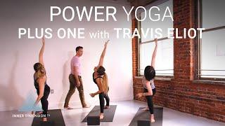 FULL Power Yoga "Plus One" (20min.) with Travis Eliot -- Inner Dimension TV