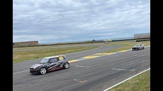 Highlights from the CSCC Anglesey 24hr event. 999 R53 Mini Cooper S in the Turbo Tin Tops  Part 1.