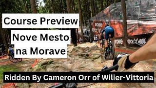 Nove Mesto Na Morave  World Cup - Course Ridden by Cameron Orr of Wilier Vittoria