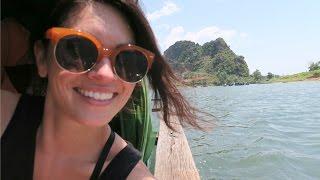 BOATING INTO A CAVE! // Phong Nha, Vietnam