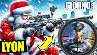 24 ORE come BABBO NATALE ASSASSINO su GTA5!!