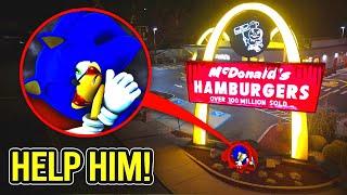 IF YOU SEE DEAD SONIC AT BLOODY MCDONALD’S, RUN!! (ON CAMERA)