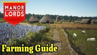 5 Easy Steps To Crop & Sheep Farming In Manor Lords!