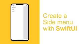 Create a Slide out Menu with SwiftUI