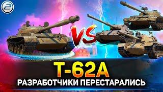  Лютая Имба нахаляву Разносит Всех!  Сравнение Т-62А и всех СТ10 Мир Танков