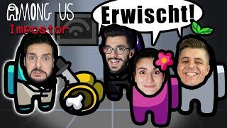 KAAN DER SCHLECHTESTE IMPOSTOR JEMALS BEI AMONG US! Mit Dania, Rene, Claudio!