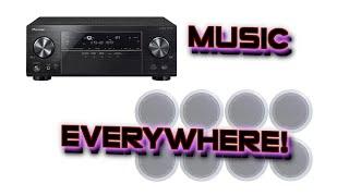 Budget Whole Home Audio System tour - Audio in your entire house for cheap!