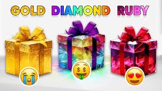 Choose Your Gift...! Gold, Diamond or Ruby ⭐️ How Lucky Are You?  Quiz Forest