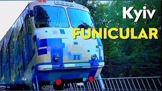4K | Kyiv Funicular | Walk Between Two Hills | Life in Ukraine | City walk