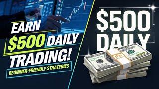 ⁠The Best Trading Strategies for Beginners (Make $500/Day!)