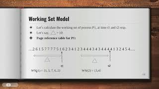 #27 Techniques to avoid thrashing -  working set model | Thrashing in Operating System