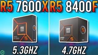 Ryzen 5 7600X vs Ryzen 5 8400F - Difference?