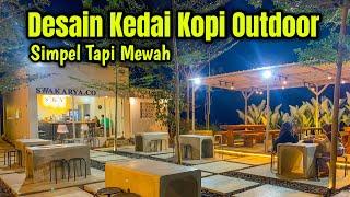 Inspirasi Desain Kedai Kopi Outdoor di Desa