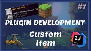 Maak custom Items - Plugin Development #7