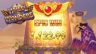  EPIC FREE SPINS BONUS SPREE  Wheel of Wonders (Push Gaming)