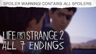 ALL 7 ENDINGS - Episode 5 - Life is Strange 2