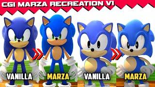 WE RECREATED THE CGI SONIC MODELS!!!  [SONIC GENERATIONS 2011 MODS]