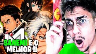 REAGINDO 𝗔𝗢 RAP DOS HASHIRAS X KOKUSHIBOU (Kimetsu no Yaiba) do M4rkim !! ‹ Ine Games ›