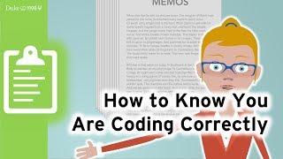 How to Know You Are Coding Correctly: Qualitative Research Methods