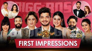 Bigg Boss 17 Contestants First Impressions | Bigg Boss 2023 | Salman Khan | BB17