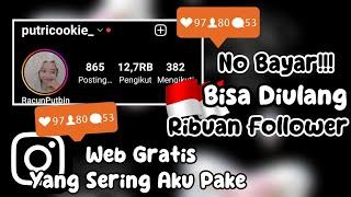 Cara Memperbanyak Followers Instagram GRATIS - Web Yang Sering Aku Pake Tanpa Aplikasi