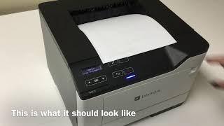 How to Print a Device Statistics on Your Lexmark MS321