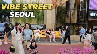 Walking Tour | The Real Life in Seoul korea Most popular street  2024