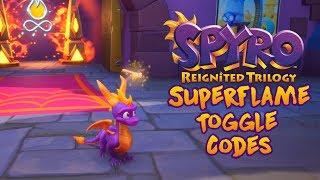 Spyro Reignited Trilogy - Spyro 2 Permanent Superflame Toggle Cheat Codes Found!