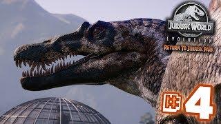 A SPINOSAURUS ON NUBLAR + BIOSYN?!? - Jurassic World Evolution - Return to Jurassic Park  | Ep4 HD