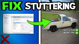 How To Fix BeamNG Fps Drops & Stutters (EASY)