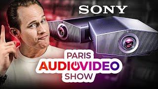 Les nouveautés Home Cinéma sur le stand Sony au Paris Audio Video Show 2024