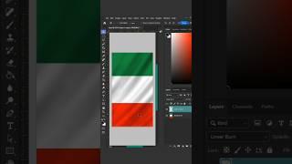 How to Create Flag in Photoshop #shortvideo #photoshop #ytshorts