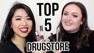 TOP 5 DRUGSTORE BEAUTY PRODUCTS with AMY ASTRID | iamdazale