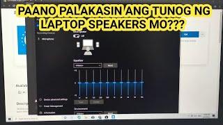 HOW TO FIX LOW SOUND VOLUME, WEAK SPEAKERS ON WINDOWS 10 LAPTOP