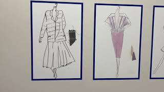 A look at the fashion illustrations for Geoffrey Beene's designs