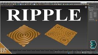 #32 || RIPPLE MODIFIER || 3DS MAX FULL MODELING TUTORIAL IN HINDI ||