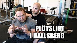 Plötsligt i Hallsberg: Philip slår bänkpress-pb hos Josef Eriksson